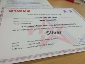 Yamaha Silver Certificaat | MotorCentrumWest