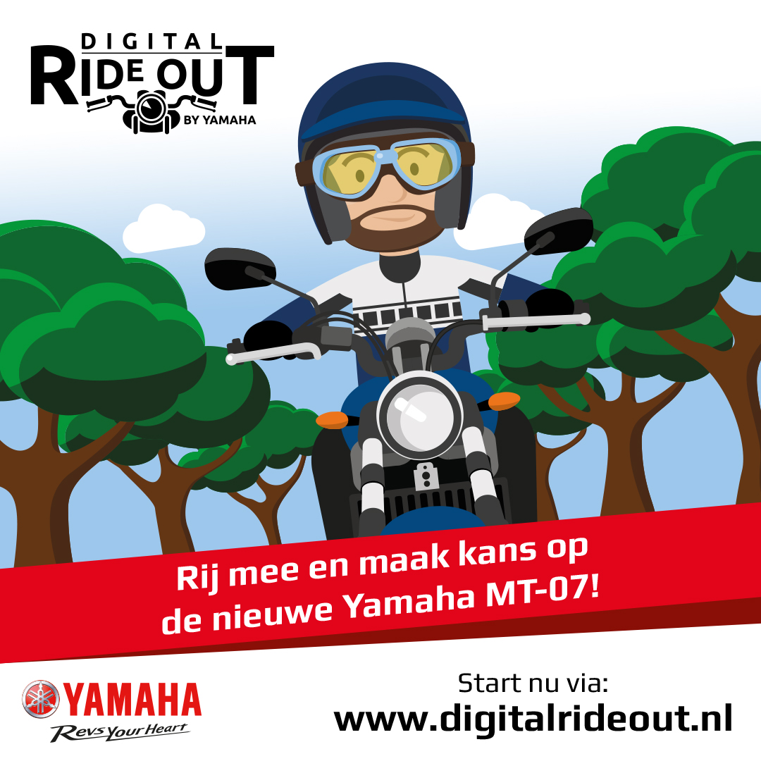 Yamaha digitale ride out | MotorCentrumWest